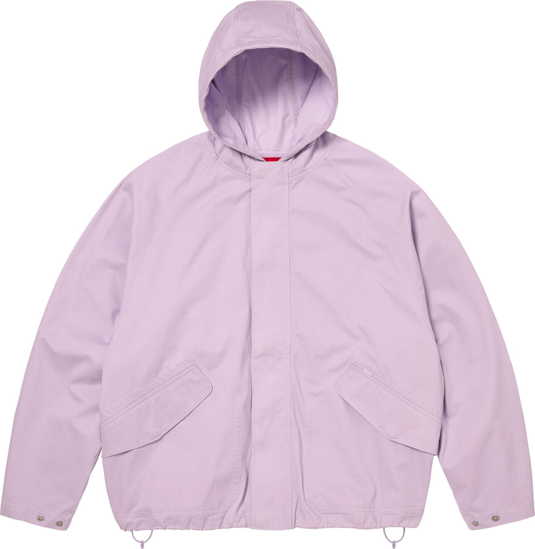 Hooded Raglan Jacket view 8